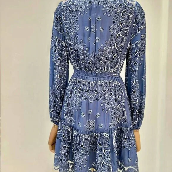 maje Short patterned floaty dress - Picture 3 of 6